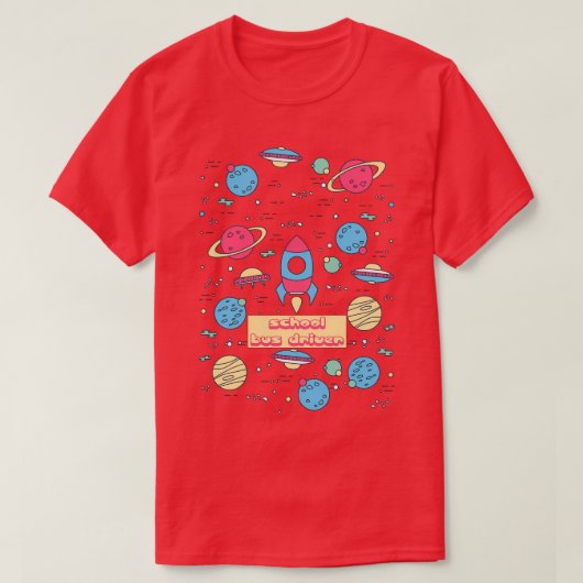 SCHOOL BUS DRIVER 57 T-SHIRT (Design voorkant)
