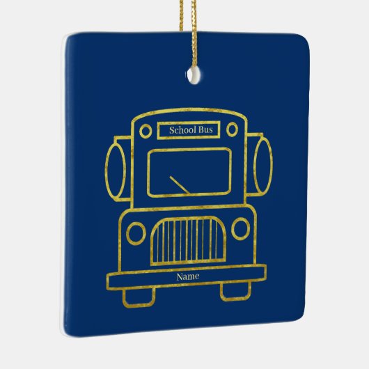 School Bus Driver Appreciation Day Ornament (Rechts)