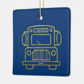School Bus Driver Appreciation Day Ornament (Links)