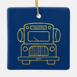 School Bus Driver Appreciation Day Ornament