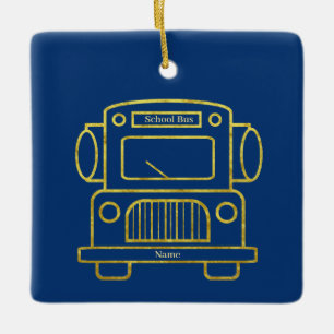 School Bus Driver Appreciation Day Ornament