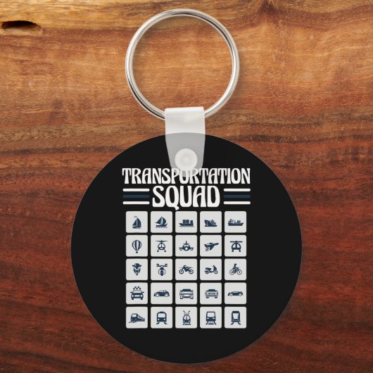 School Bus Driver Back To School Funny Transportat Sleutelhanger (Voorkant)