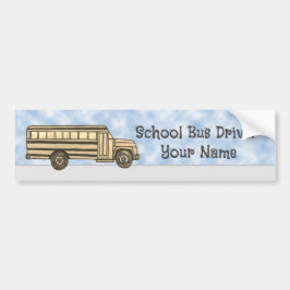 School Bus Driver Bumpersticker