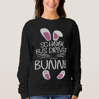 School Bus Driver Bunny Matching Family Easter Day Trui