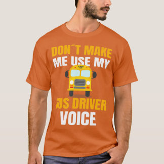 SCHOOL BUS DRIVER gebruikt mijn schoolbusbestuurde T-shirt
