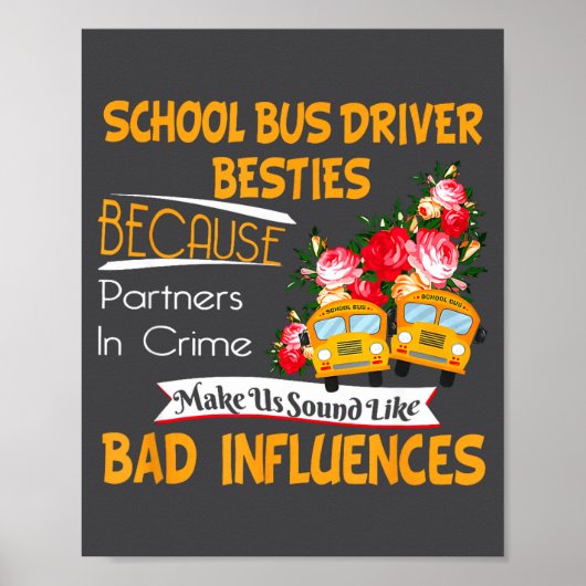School Bus Driver Ies  Poster (Voorkant)