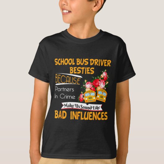 School Bus Driver Ies  T-shirt (Voorkant)
