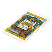 School Bus Driver Magnet, van een jongen Magneet (Linkerzijde)