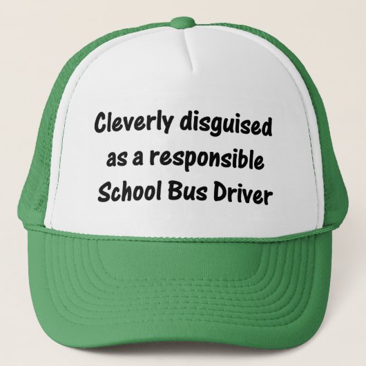 School Bus Driver Pet (Voorkant)