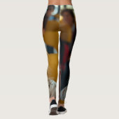 School Bus Driver Photo Customize Leggings (Achterkant)