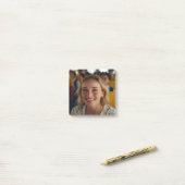 School Bus Driver Photo Customize Post-it® Notes (Op bureau)
