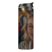 School Bus Driver Photo Customize Thermosbeker (Gedraaid links)