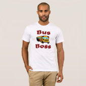 School Bus Driver Shirt (Voorkant volledig)