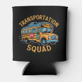 School Bus Driver Transport Squad Blikjeskoeler (Voorkant)