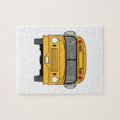 School Bus Front Legpuzzel (Horizontaal)