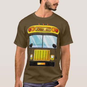 School Bus Halloween Costume grappige buschauffeur T-shirt