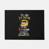 School Bus It Is Big And Yellow Deurmat (Voorkant)