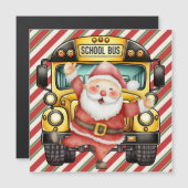 School Bus Kerstmis voor chauffeur (Voorkant / Achterkant)