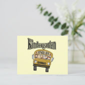 School Bus Kindergarten Tshirts en Gifts Briefkaart (Staand voorkant)