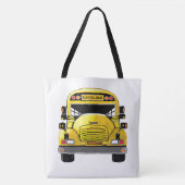 School Bus Large Canvas tas (Voorkant)
