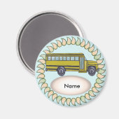 School Bus magnet (Voorkant / Achterkant)