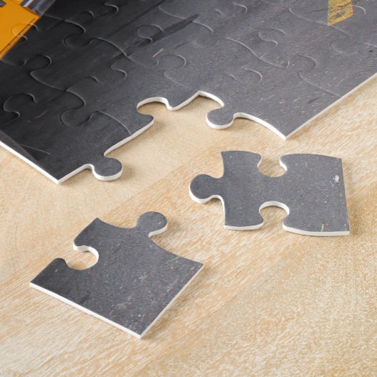 School Bus Montreal. Legpuzzel (Zijkant)