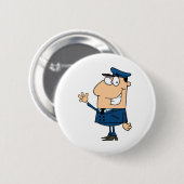 School-bus-rijschool Ronde Button 5,7 Cm (Voorkant /achterkant)