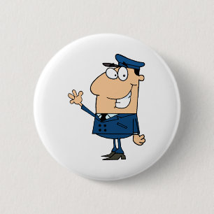 School-bus-rijschool Ronde Button 5,7 Cm