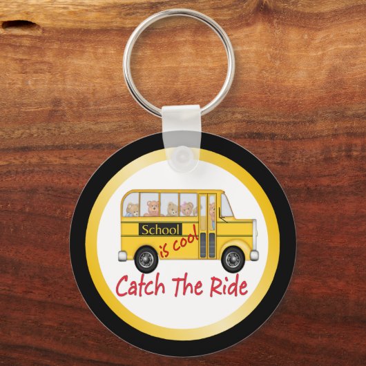 School-bus Sleutelhanger (Voorkant)