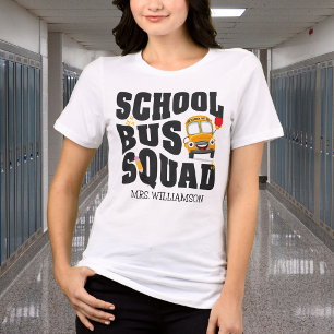 School Bus Squad Tri-Blend Shirt
