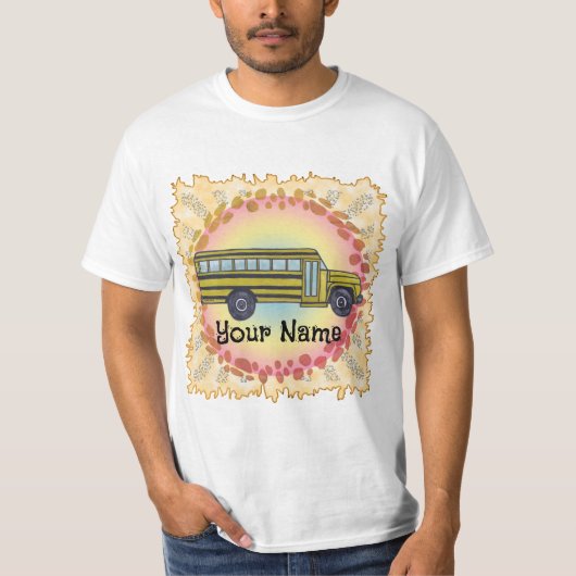 School Bus T-Shirt (Voorkant)