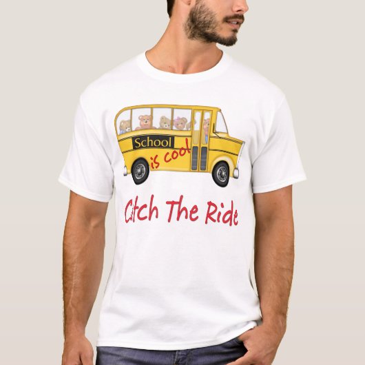 School-bus T-shirt (Voorkant)