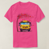 School Bus Valentijn met Tree Heart School Bus Dr. T-shirt (Design voorkant)