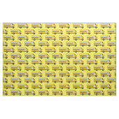 School Bus Vehicles Cute Kinder Stof (Fat Quarter)
