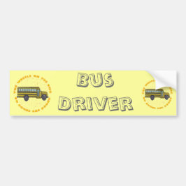 School Bus Wheels Bumpersticker