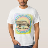 School Bus Wheels T-Shirt (Voorkant)