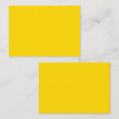 School Bus Yellow Mighty Visitekaartje (Voorkant / Achterkant)