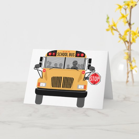 School bushalte kaart (Gele Bloem)