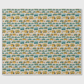 School-buspatroon Cadeaupapier (Vlak)