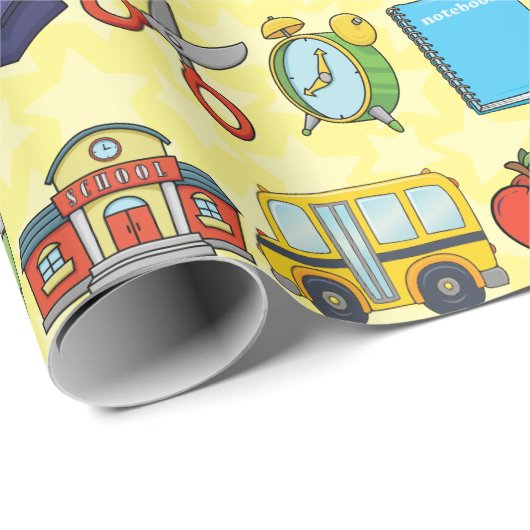  school cadeaupapier (Rol Hoek)