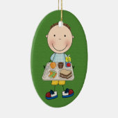 School Cafetaria - SRF Keramisch Ornament (Rechts)