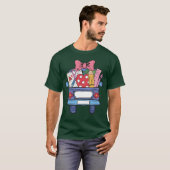School Car back to school boy gift T-shirt (Voorkant volledig)