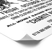  school, Casual dresdag Fundraiser Advert Poster (Hoek)