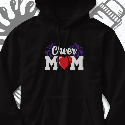 School Cheerleader Squad Sport Trots Cheer Mam Hoodie