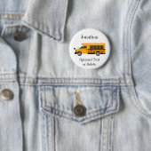 School Children Bus Button Pin (In situ)