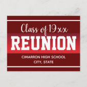 School Class Reunion Save the Date Aankondigingskaart (Voorkant)