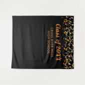 School Class Year Foto Achtergrond Zwart Sinaasapp Wandkleed (Voorkant (horizontaal))