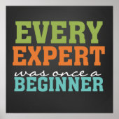 School Classroom Inspirerend Quote Poster (Voorkant)