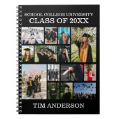 School College University Afstuderen-Klasse Foto Notitieboek (Voorkant)