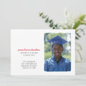 School Color Sketchbook Afstuderen Uitnodiging (Staand voorkant)